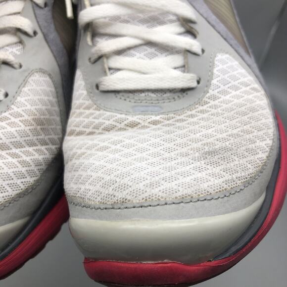 NIKE Lunar Eclipse Flywire Womens Athletic Shoes Grey/Pink 408580-100 Size 8.5 - Picture 8 of 16